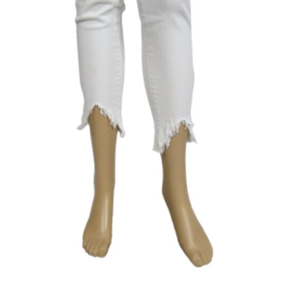 Sofia Vergara Skinny Shark Bite Hem Jeans - Picture 2 of 7